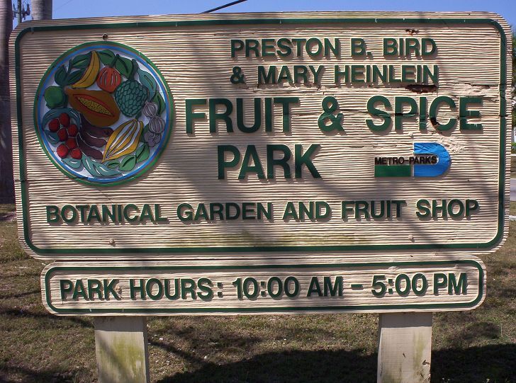 Florida Fruit and Spice Park