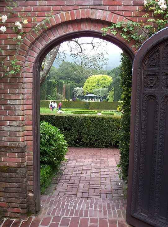 Doorway To The Sunken Garden